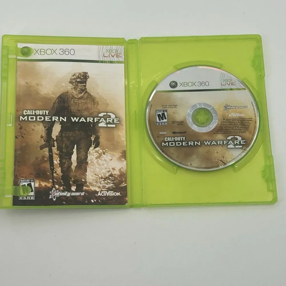 Call of Duty: Modern Warfare 2 (Microsoft Xbox 360, 2009) CIB Fast Shipping